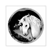 ein lila Paradies Gummistempel (Prägung)