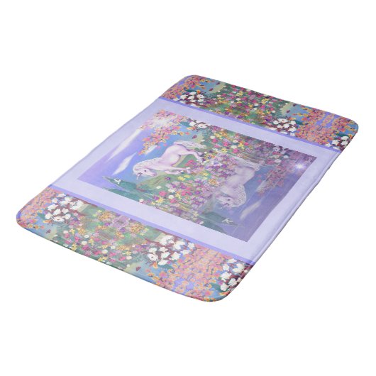 Ein lila Paradies im Badeort Badematte (Schrägansicht)