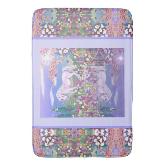 Ein lila Paradies im Badeort Badematte (Vorderseite Vertikal)