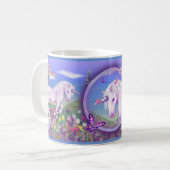 Ein Lila Paradies Kaffeetasse (Vorderseite Links)