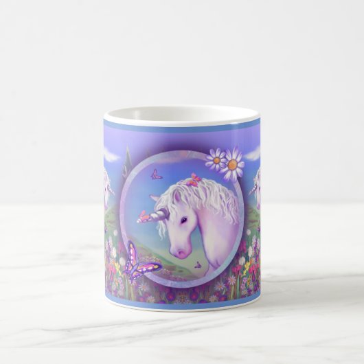 Ein Lila Paradies Kaffeetasse (Mittel)