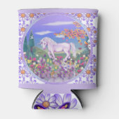 Ein lila Paradies kann kühlen Dosenkühler (Vorderseite)