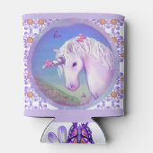 Ein lila Paradies kann kühlen Dosenkühler (Rückseite)