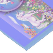 Ein lila Paradies Kurzer Tischläufer (Ecke)