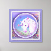 Ein lila Paradies Leinwanddruck (Vorderseite)