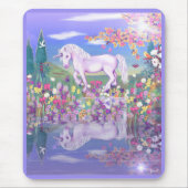 Ein lila Paradies Mousepad (Vorne)