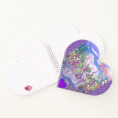 Ein Lila Paradies-Notebook Notizblock (Innenseite)