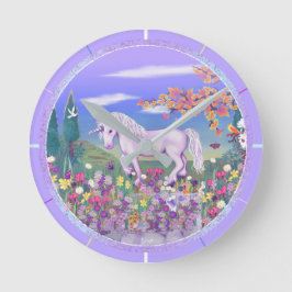 Ein Lila Paradies rund um die Uhr