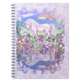 Ein lila Paradies & Schnee Notizblock (Vorderseite)