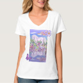 Ein lila Paradies T-Shirt (Vorderseite)
