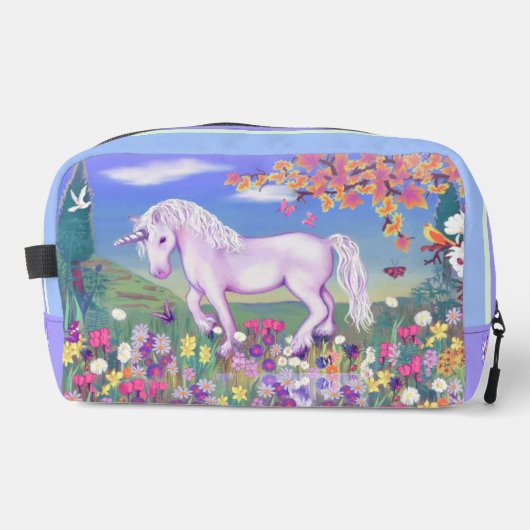 Ein lila Paradies Waschbeutel (Vorderseite)