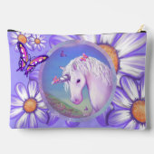 Ein lila Paradies Zubehörtasche (Rückseite)