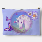 Ein lila Paradies Zubehörtasche (Rückseite)