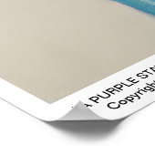 "Ein LILA STAAT des Geistes" von: Alvin Pettit Poster (Ecke)