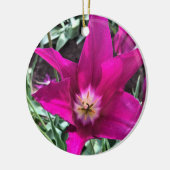 Ein Lila Traum Keramik Ornament (Links)