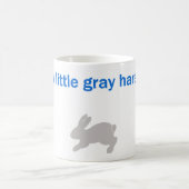 Ein Litte Grau-Hase Kaffeetasse (Mittel)