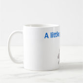 Ein Litte Grau-Hase Kaffeetasse (Links)