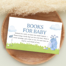 Ein Little Putter Golf Baby Shower Bücher für Baby