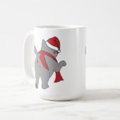 Ein-Loch Los Katzen: Festlich - Tasse (Vorderseite Links)