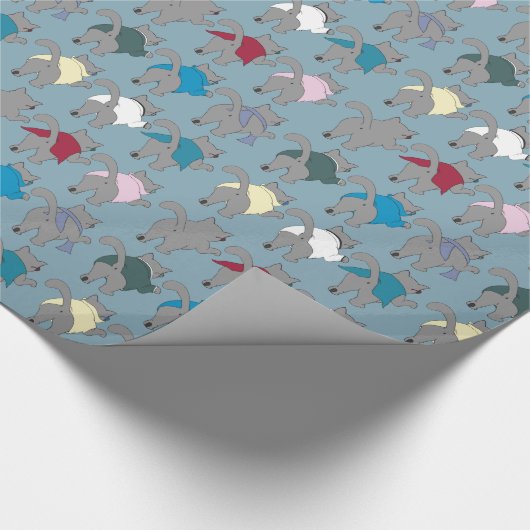 Ein-Loch Los Katzen - Packpapier (Ecke)