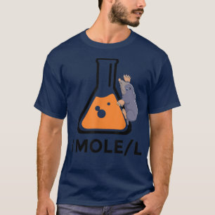 Ein Loch pro Liter Avogrado Naturwissenschaft Haup T-Shirt