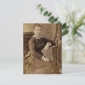 Ein Löffel Zucker hilft der Medizin beim Absinken Postkarte (Stehend Vorderseite)