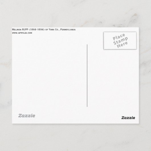 Ein Löffel Zucker hilft der Medizin beim Absinken Postkarte (Rückseite)