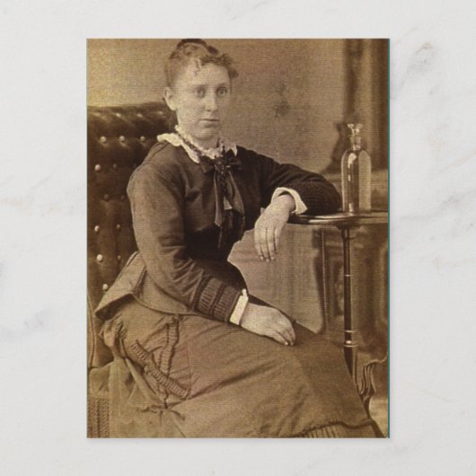 Ein Löffel Zucker hilft der Medizin beim Absinken Postkarte (Vorderseite)