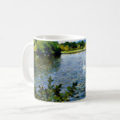 Ein Long Island See, Fine Art, Kaffeetasse (Vorderseite Links)