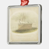 Ein Lord Byron (1788-1824 des Silbernes Ornament (Links)