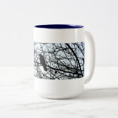 ein Love.story: KRÄHEN Zweifarbige Tasse (VorderseiteRechts)