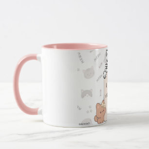 Ein Love You Meow und Kitty Becher für Ihren Liebl Tasse