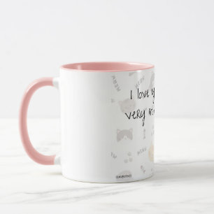 Ein Love You Meow und Kitty Becher für Ihren Liebs Tasse