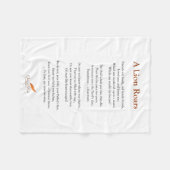 Ein Löwe brüllt Gedicht auf Decke (Vorderseite (Horizontal))