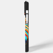 Ein Löwe in Kopfhörern Case-Mate iPhone Hülle (Rückseite / Links)