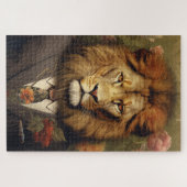 Ein Löwengeschäft Puzzle (Horizontal)