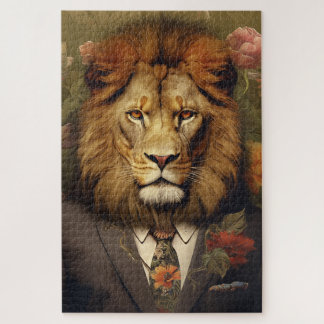 Ein Löwengeschäft Puzzle