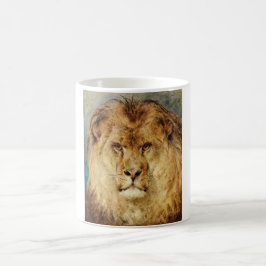 Ein Löwenkopf (von Heywood Hardy) Kaffeetasse