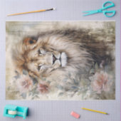 Ein Löwenstolz Seidenpapier (Basteln)