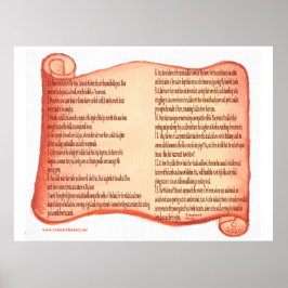 Ein Lowly-Nazarene-Lob-Poster Poster