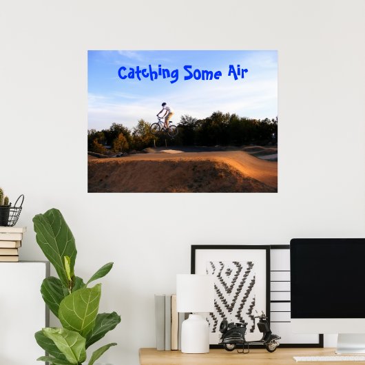 Ein Luftplakat holen Poster (Heimbüro)