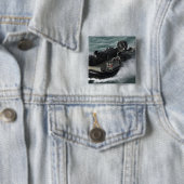 Ein Luftpolster der US-Marine Button (Beispiel)