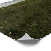 Ein Luftpolster eines Landefahrzeugs kommt an Land Poster (Ecke)