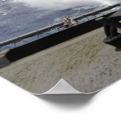 Ein Luftpolster für Landefahrzeuge Poster (Ecke)