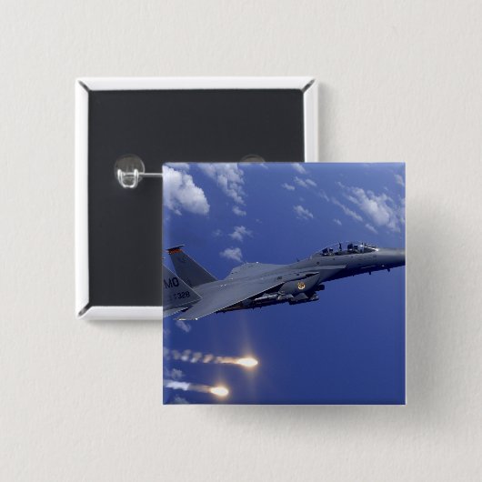 Ein Luftwaffe F-15E Strike Eagle Button (Vorne & Hinten)