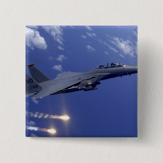 Ein Luftwaffe F-15E Strike Eagle Button (Vorderseite)