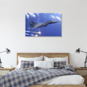 Ein Luftwaffe F-15E Strike Eagle Leinwanddruck (Insitu (Schlafzimmer))