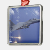 Ein Luftwaffe F-15E Strike Eagle Silbernes Ornament (Links)