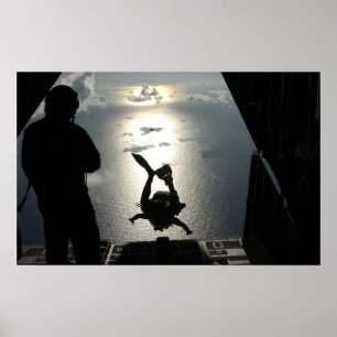 Ein Luftwaffe pararescueman Poster