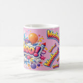 Ein lustiger Becher mit "Woohoo" Kaffeetasse (Mittel)